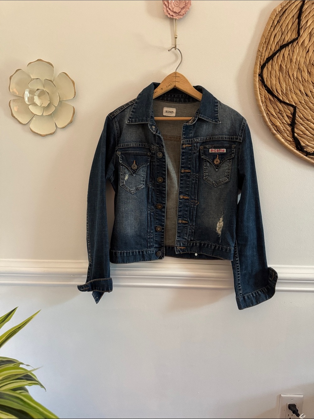 Hudson Jeans Dark Blue Denim Jacket